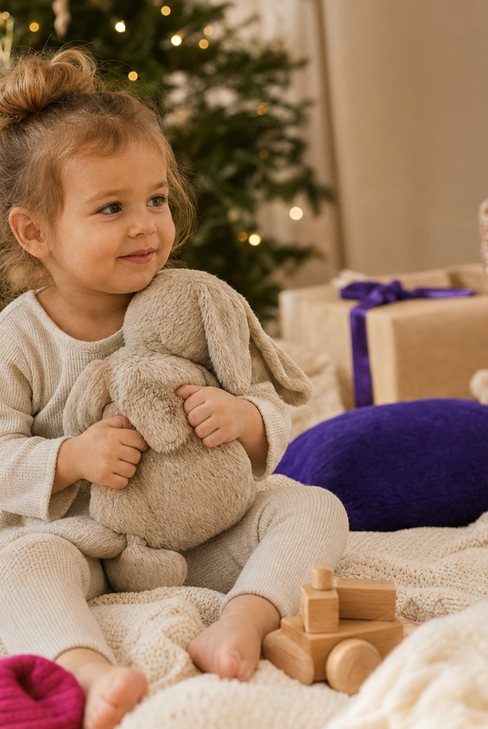 Christmas outfit for toddler who hates dressing up and prefers soft fabrics