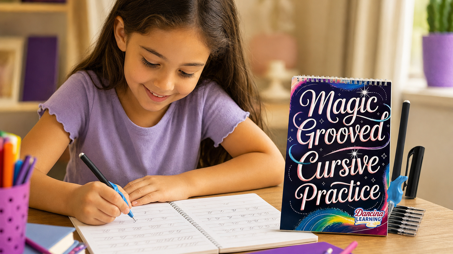 grooved handwriting