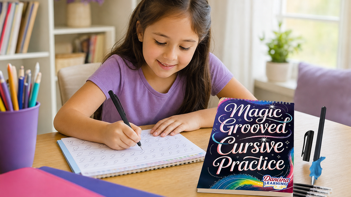 grooved writing books for kids