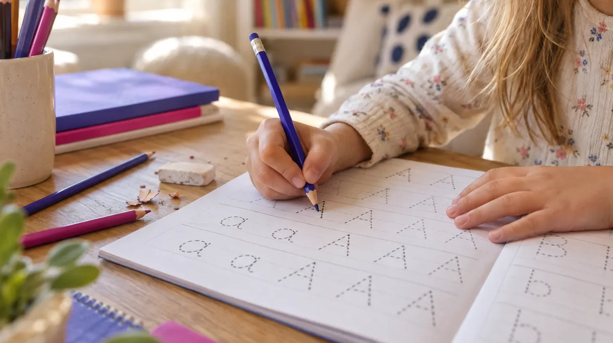 kindergarten tracing books