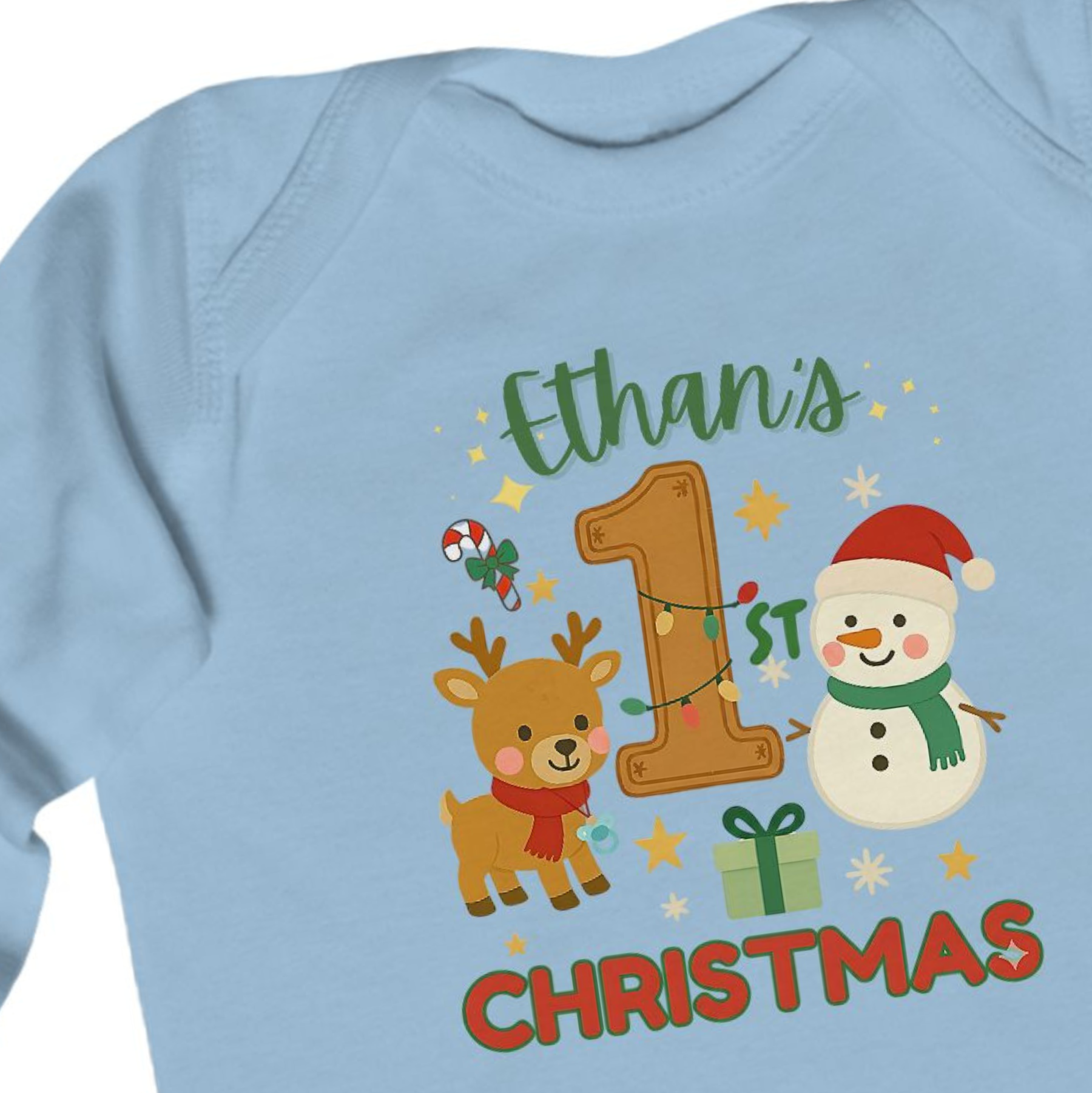 Personalized Custom Name Baby Onesie