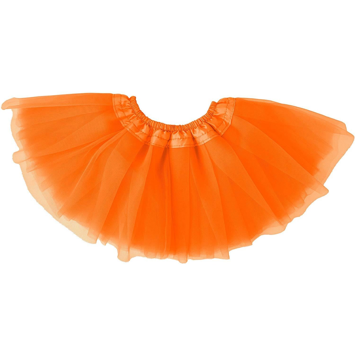orange baby tutu