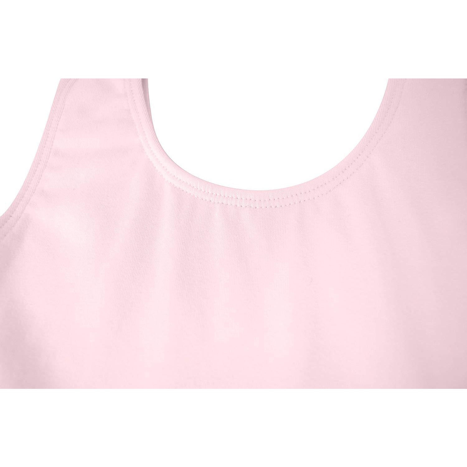 Dancina Leotard Tank Top Ballet Gymnastics Front Lined Comfy Cotton Ages 2-10