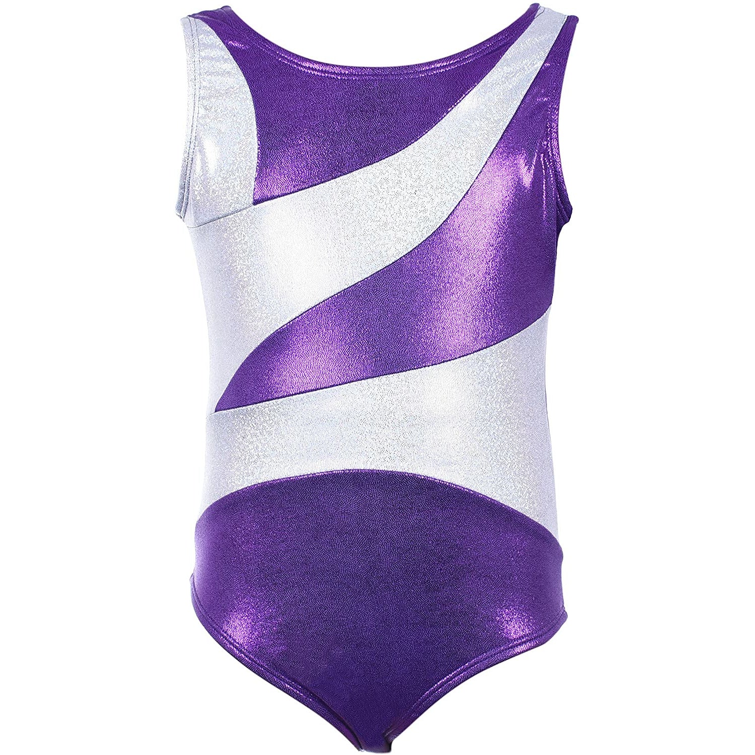 Gymnastics Leotards for Girls "Gem Purple" (Ages 3-12)