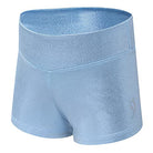 Light Blue Gymnastics Shorts for Kids - Dancina