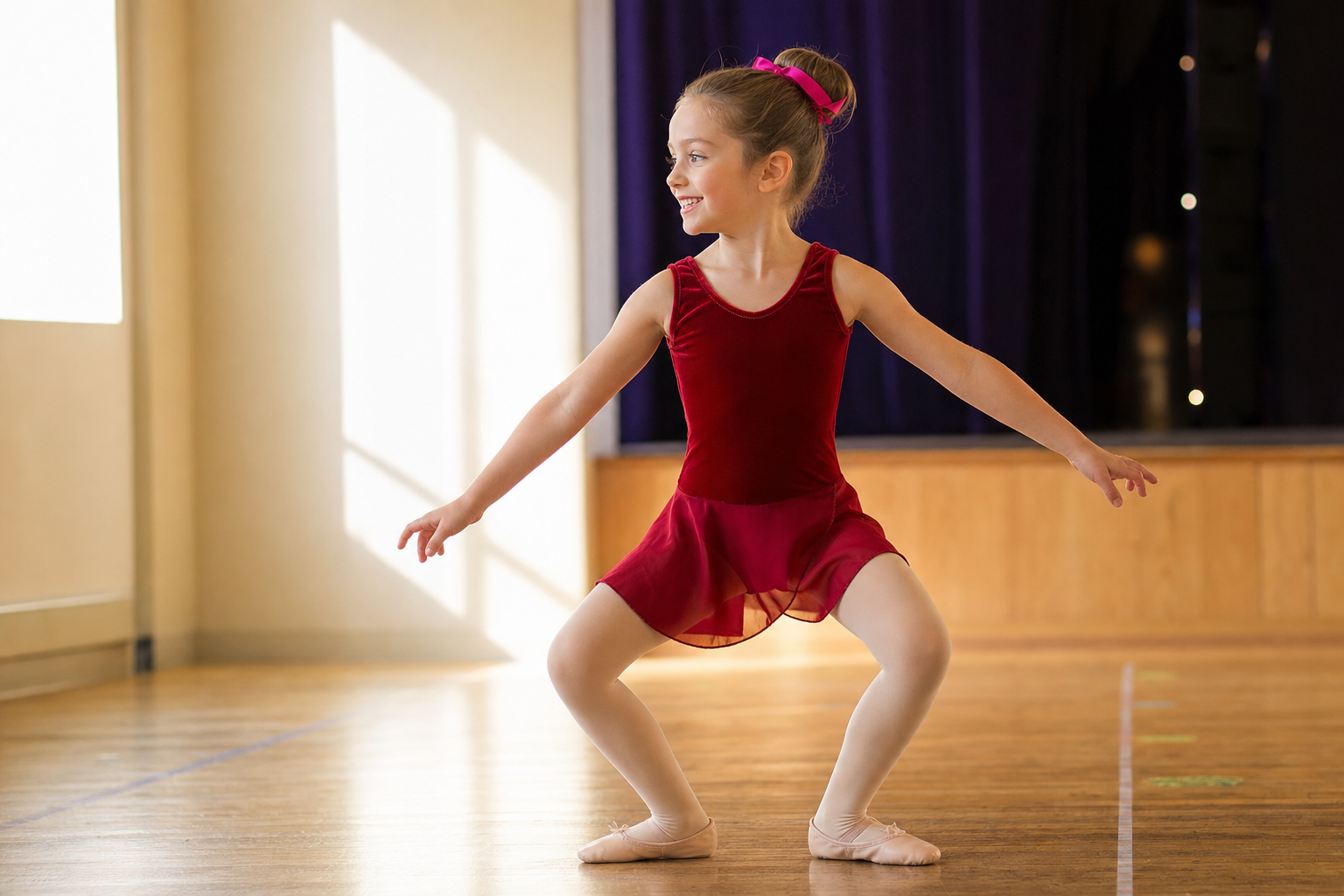 best Christmas outfit for a dance recital performance