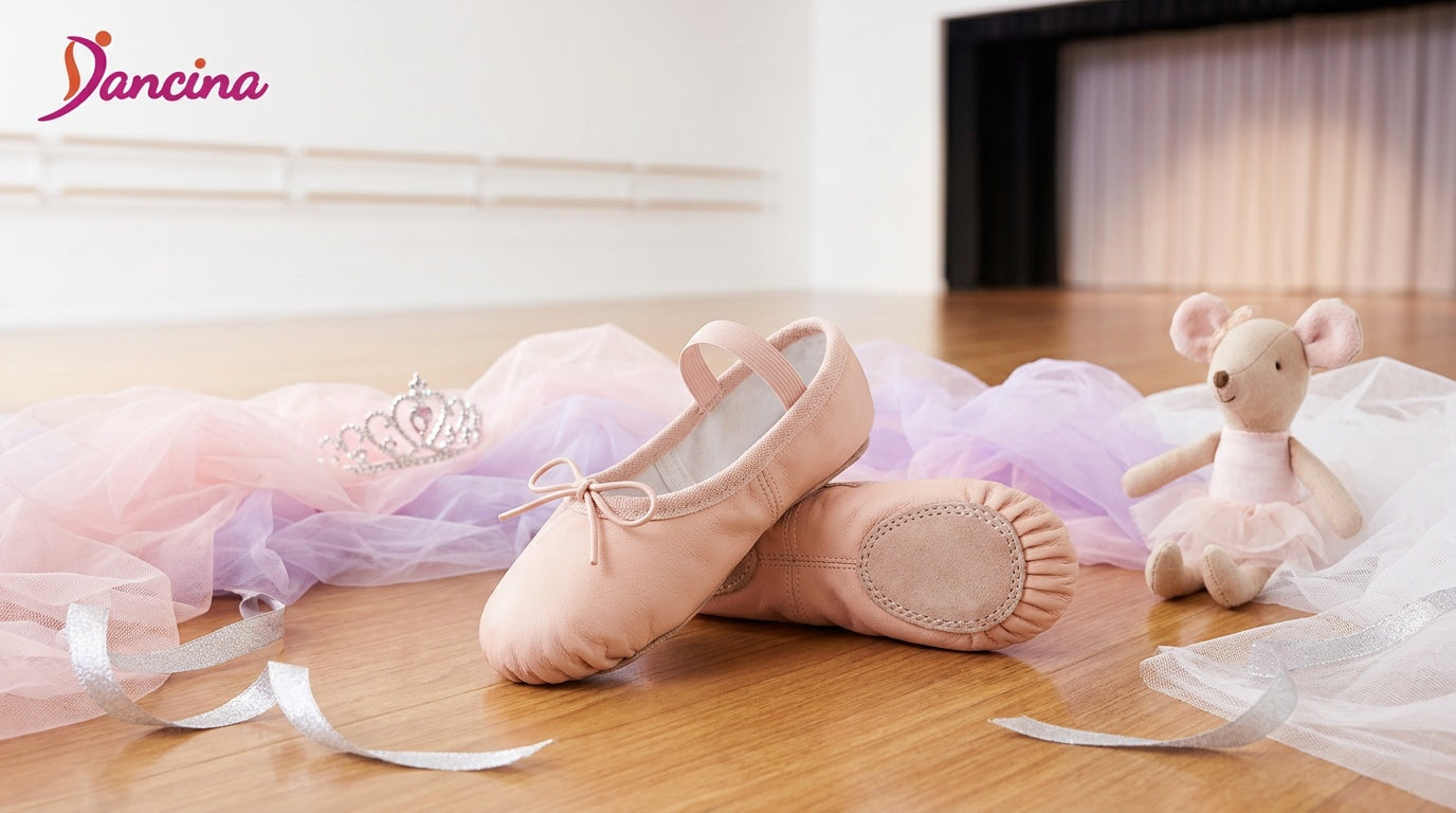 difference between split sole and full sole ballet shoes for toddlers