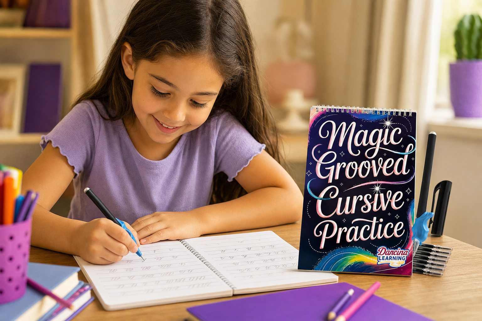 grooved handwriting