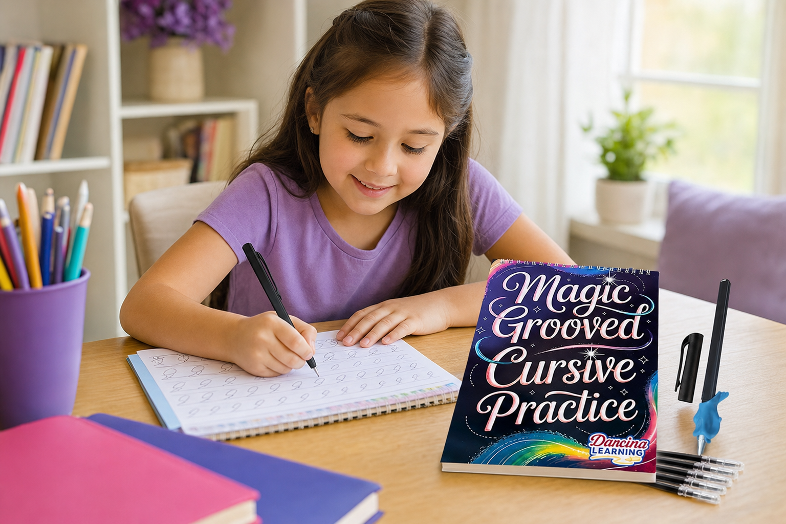 grooved writing books for kids
