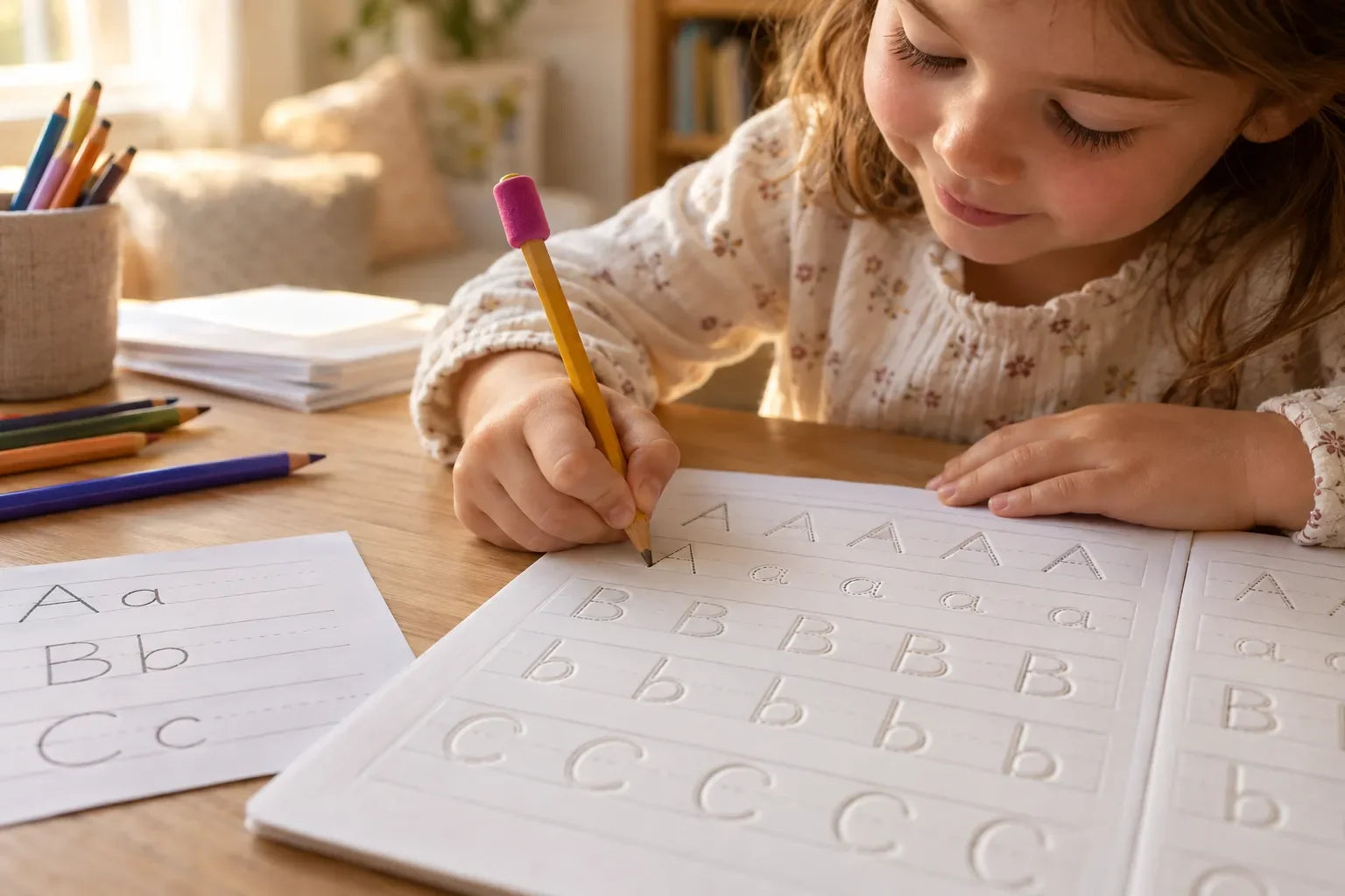 letter tracing workbooks