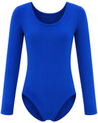 royal blue girls long sleeve leotard