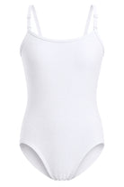 Camisole Leotard in White