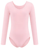 balletpink long sleeve girls leotard