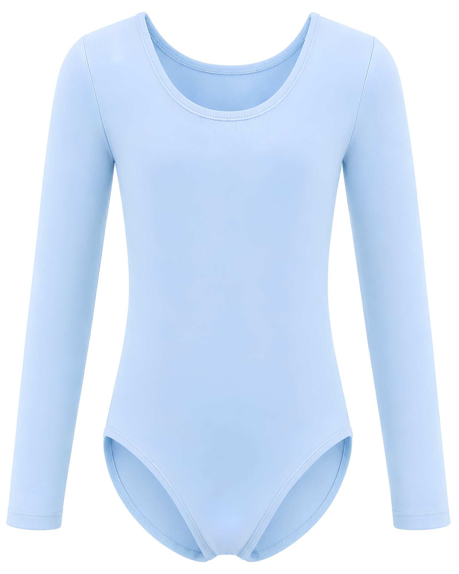long sleeve leotard in lightblue