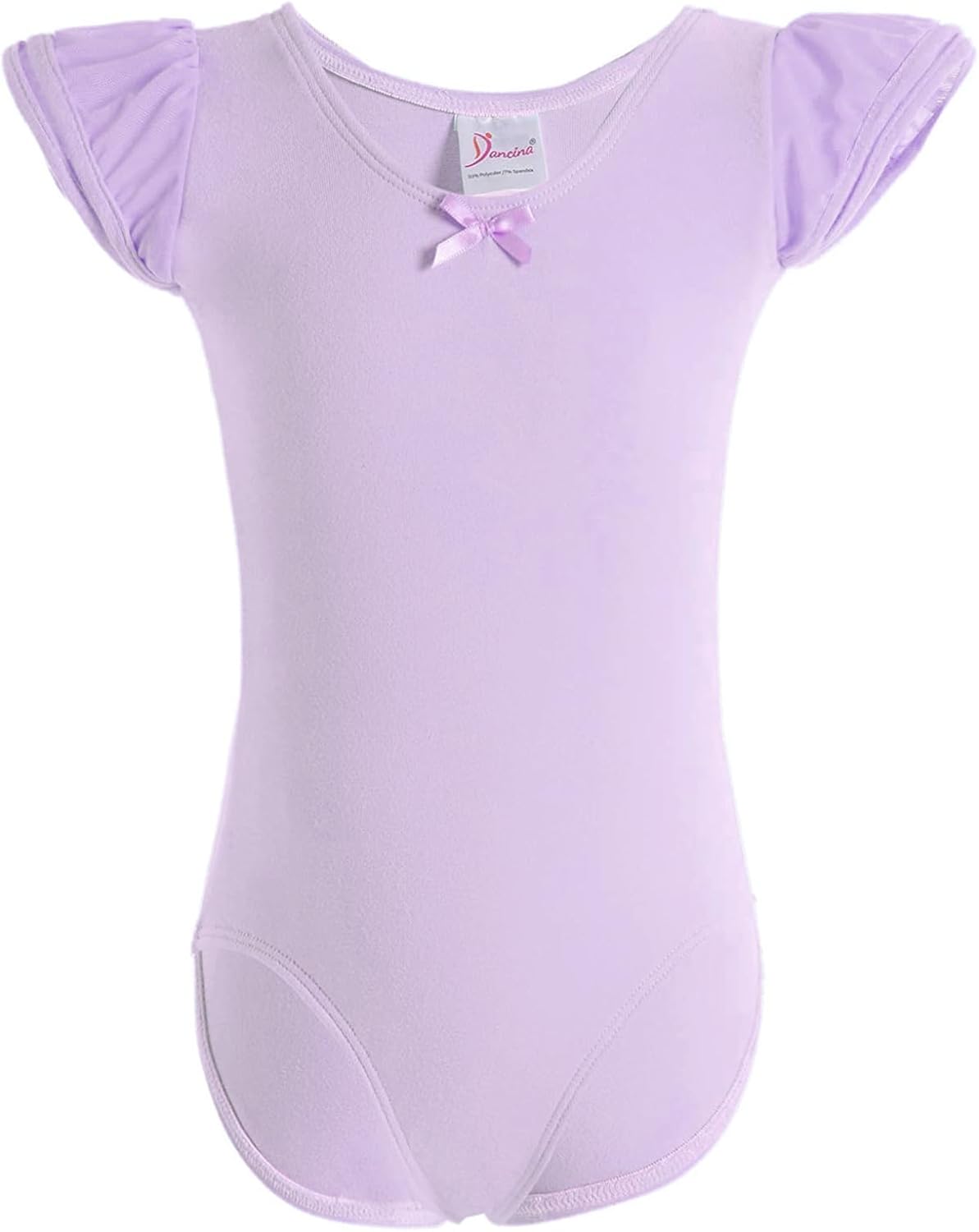 Flutter Sleeve Ballet Leotard Lavender