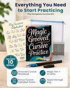 Grooved Cursive Handwriting Workbook for Kids