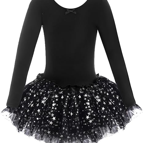 Sparkle Tutu Ballet Dress for Girls and Toddlers (Long Sleeve) Sparkle Tutu Ballet Dress for Girls and Toddlers (Long Sleeve)