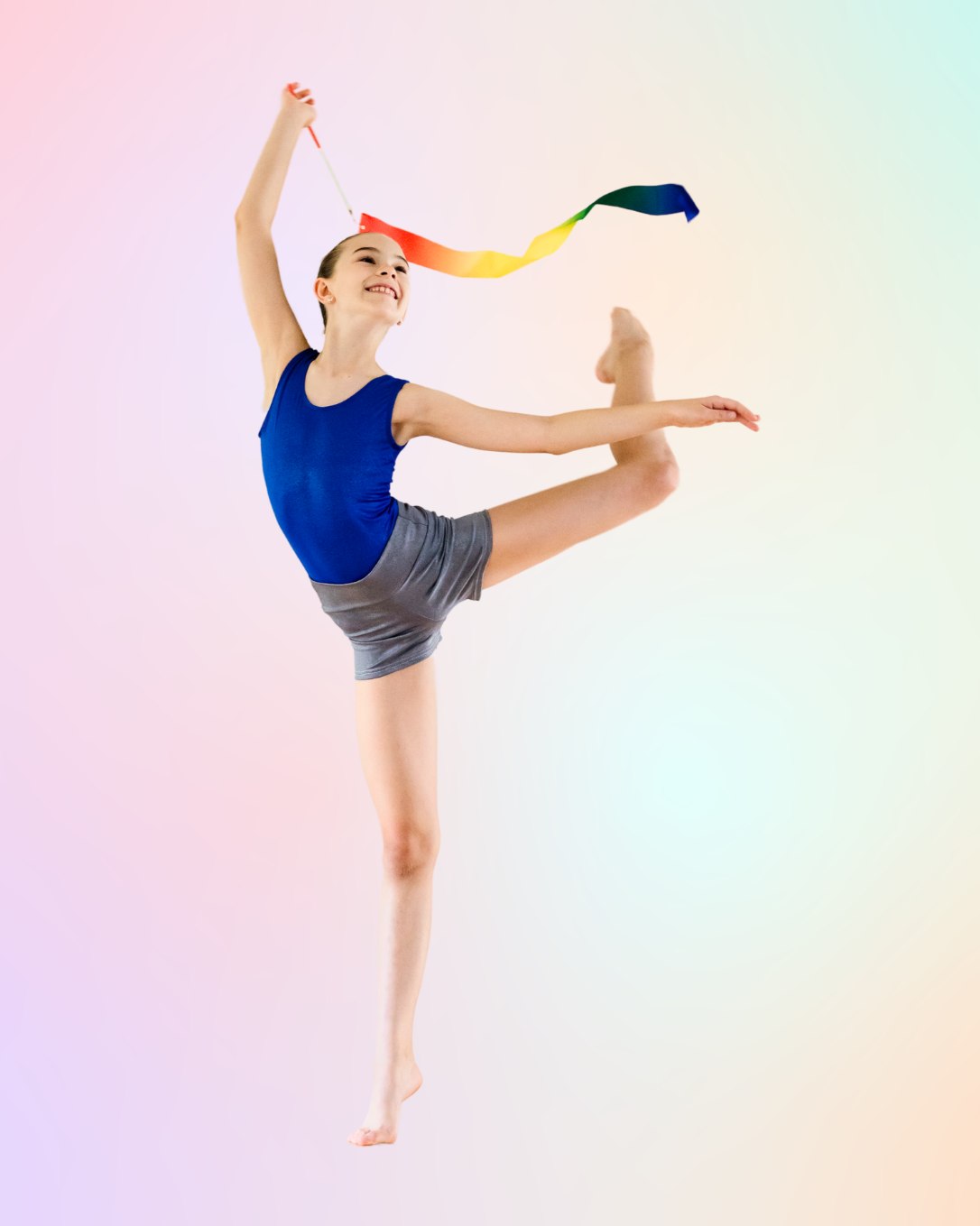 Gymnastics Shorts for Kids by Dancina