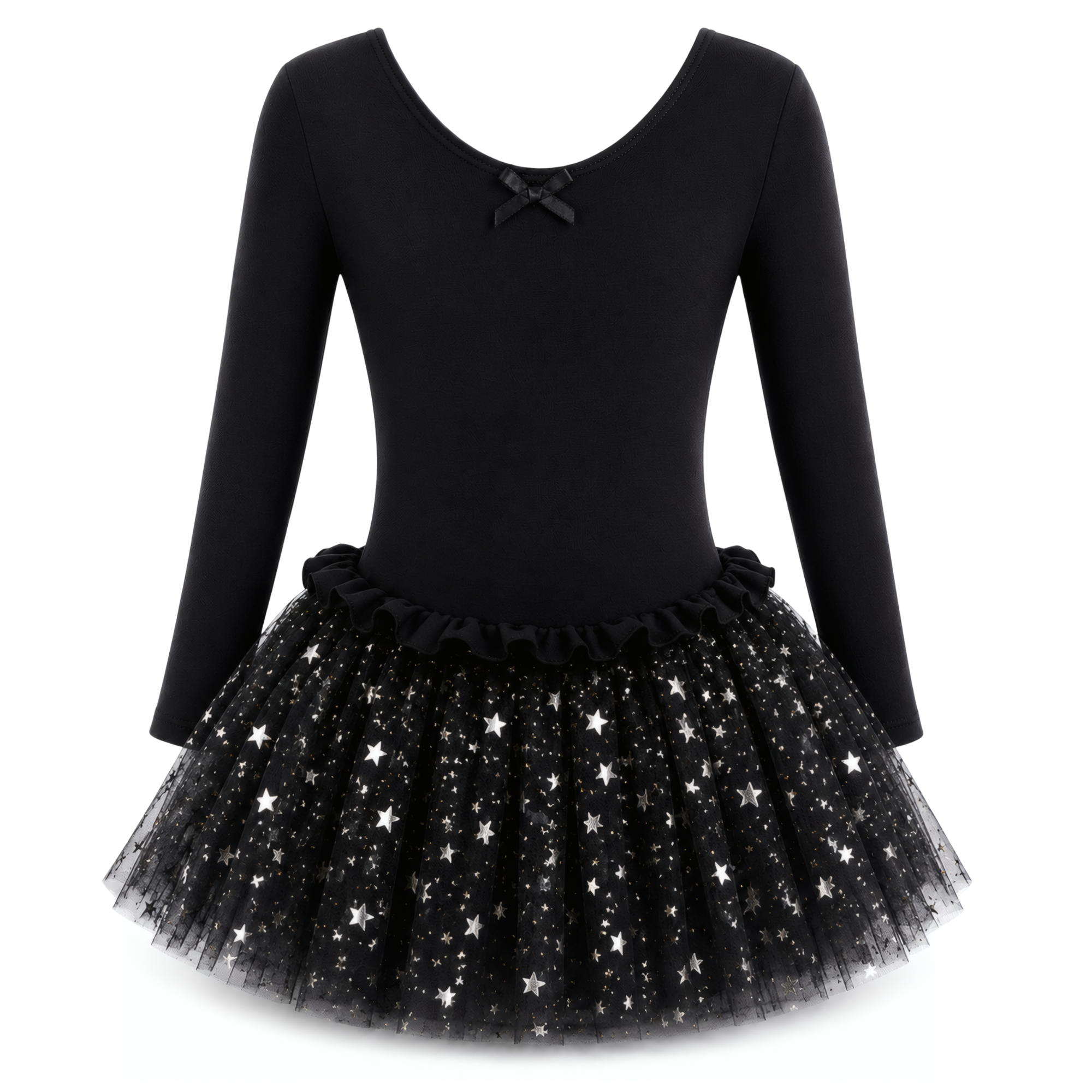 Sparkle Tutu Ballet Dress for Girls and Toddlers (Long Sleeve)
