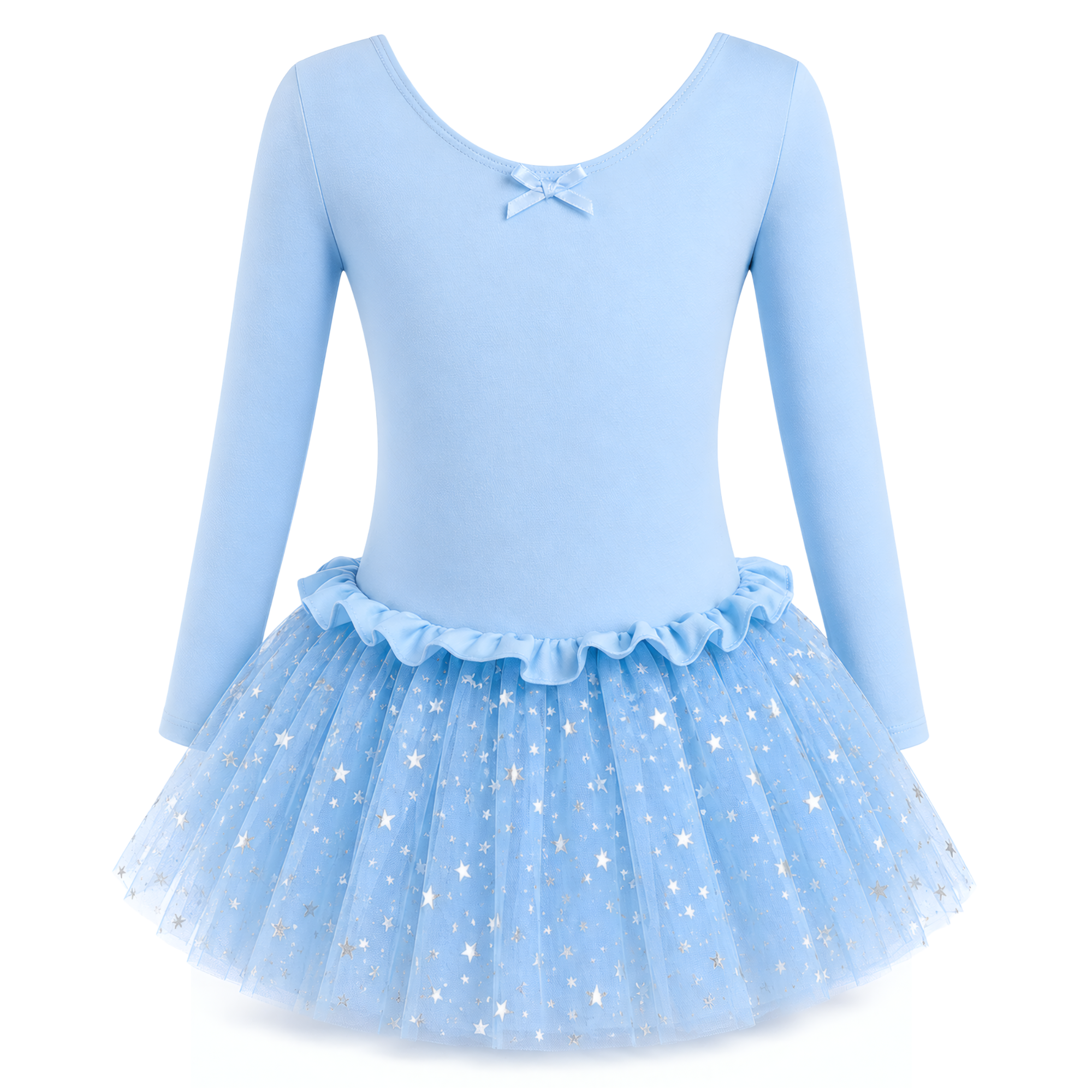 ballet dress long sleeve Sparkle Tutu for Girls and Toddlers (Long Sleeve) layer tulle skirt Women's Sale Dresses | Size:34