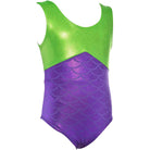 Gymnastics Leotards for Girls "Mermaid Purple" (Ages 3-12)