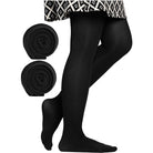 Dancina Toddler & Girls Microfiber Tights in Black